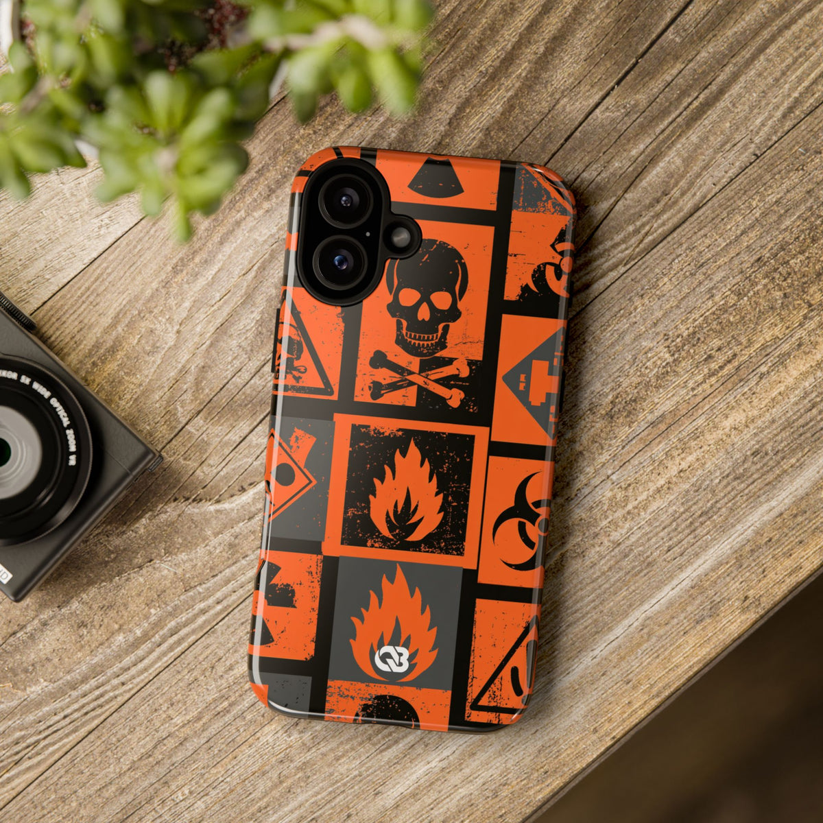 Urban Hazard · Tough Phone Case for iPhone · Orange