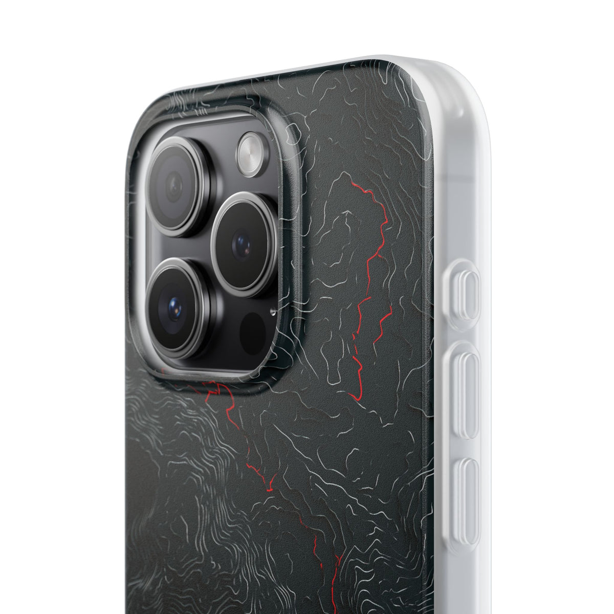 Crimson Rift · Lite Phone Case for iPhone ·  Black