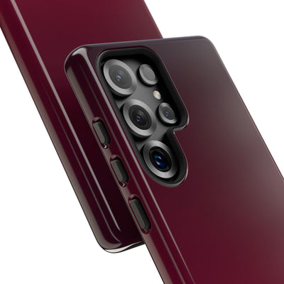 Bordeaux Spectrum · Tough Phone Case for Samsung · Red