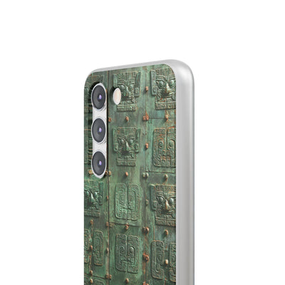 Dynastic Bronze Relief · Lite Phone Case for Samsung · Green