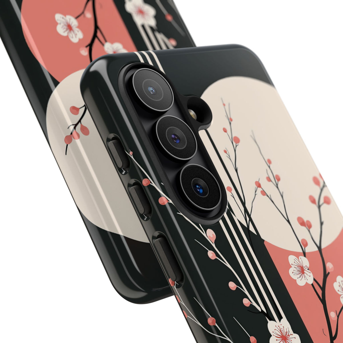 Nocturne Sakura Branch · Tough Phone Case for Samsung · Black