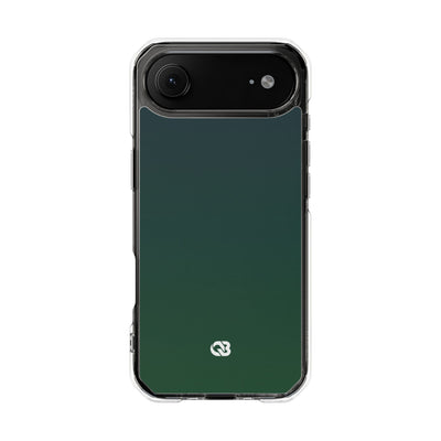 Deep Forest Nocturne · Clear Impact Magnetic Phone Case for iPhone · Green