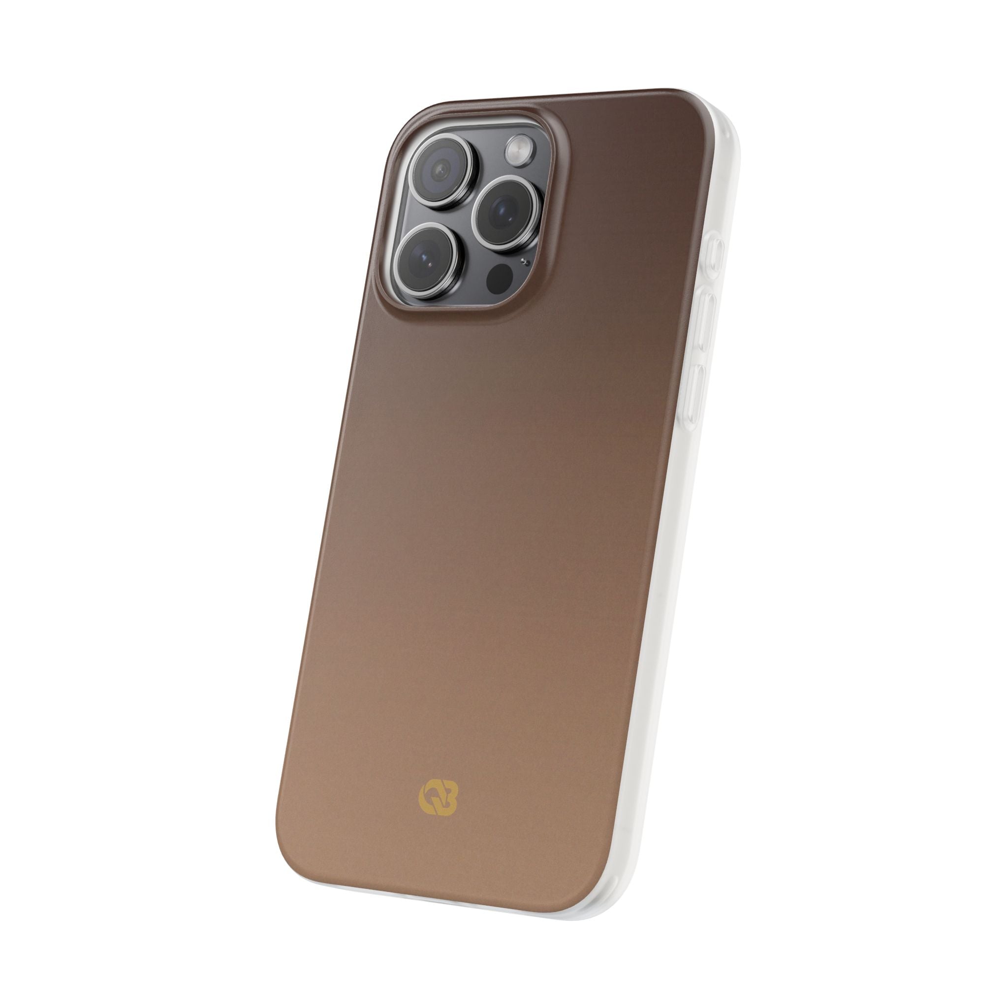 Brown Lite Phone Case for iPhone - Smoked Caramel Fade