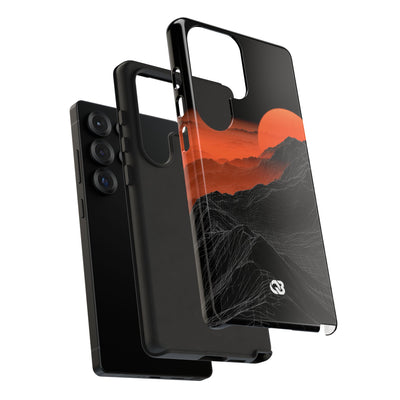 Solar Ridge Mesh · Tough Phone Case for Samsung · Black