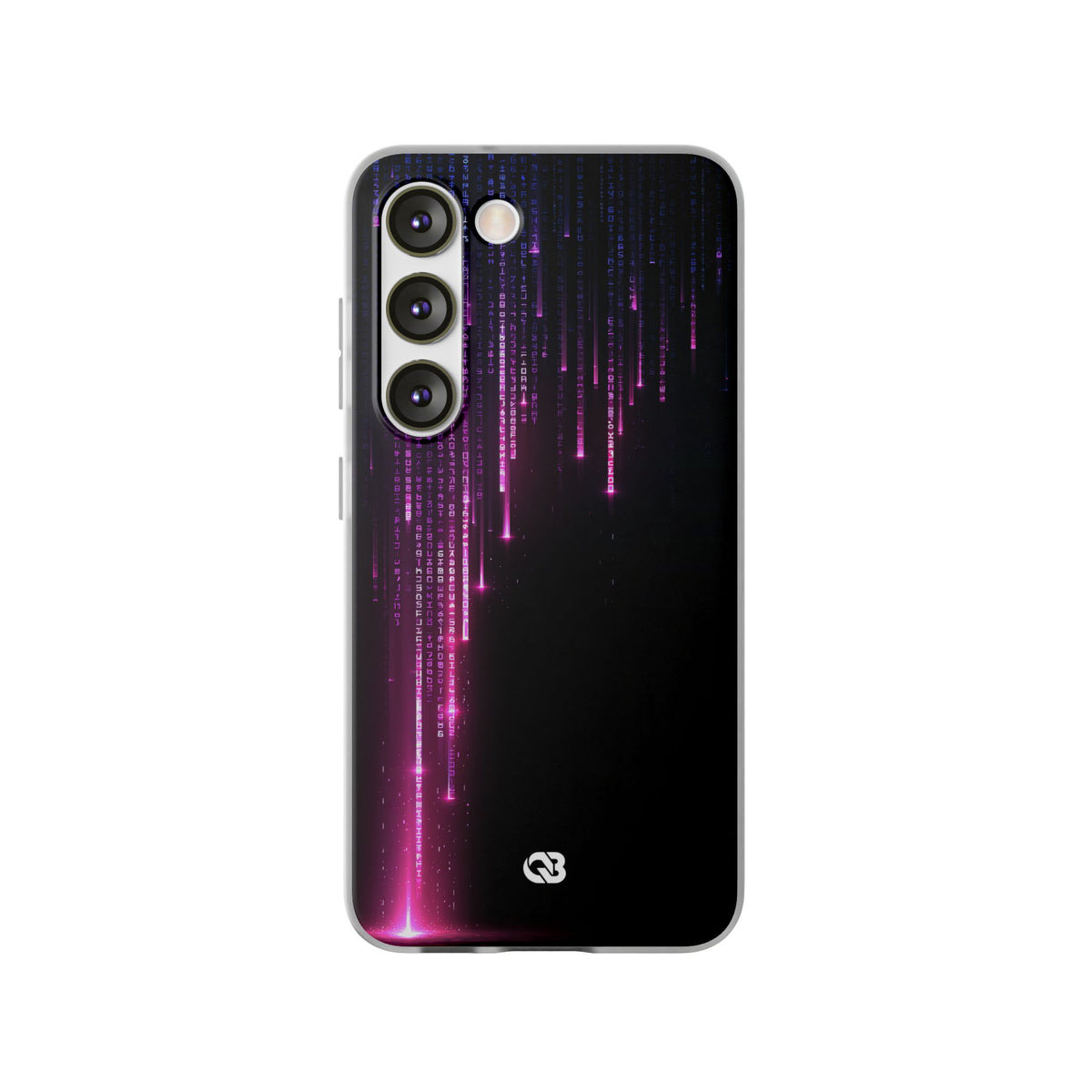Binary Cascade · Lite Phone Case for Samsung · Black