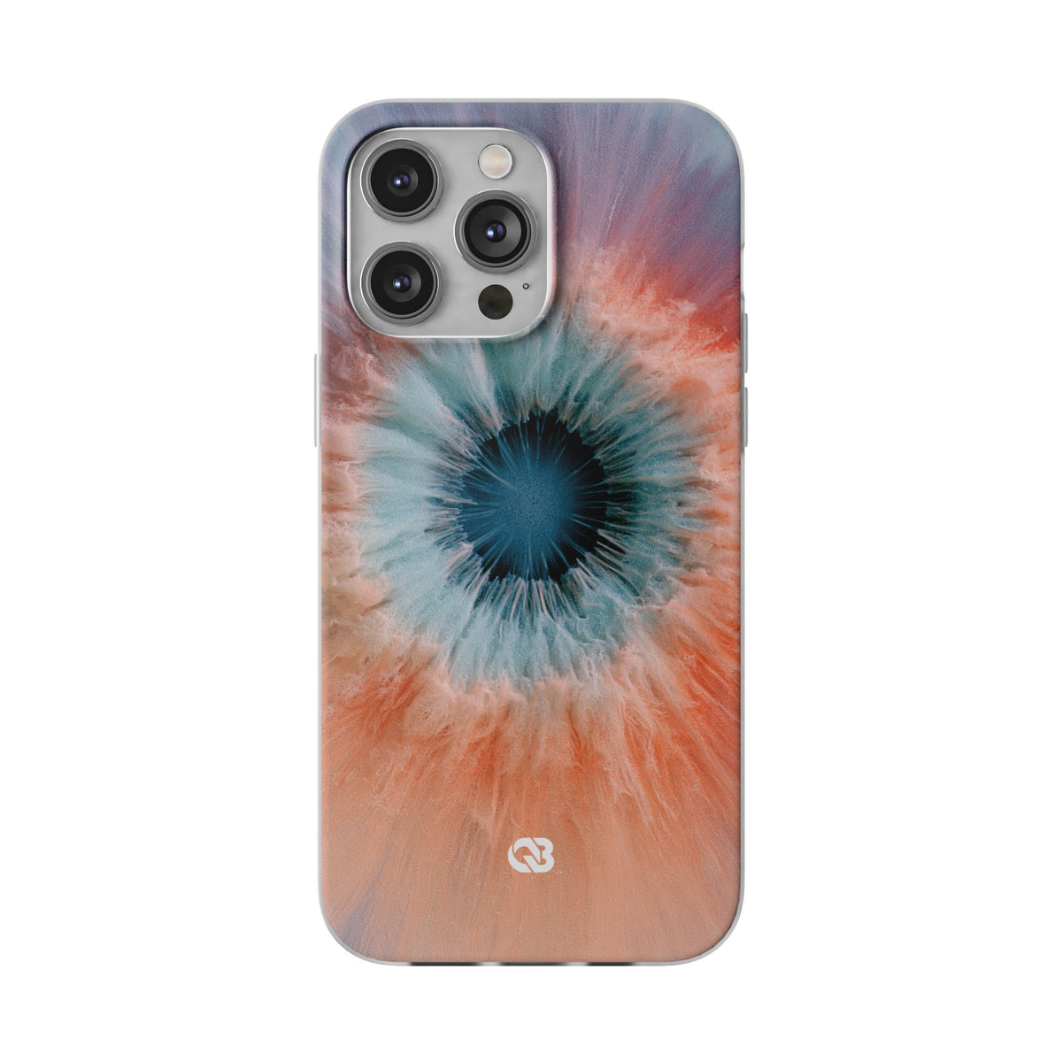Radiant Aura Core · Lite Phone Case for iPhone ·  Orange