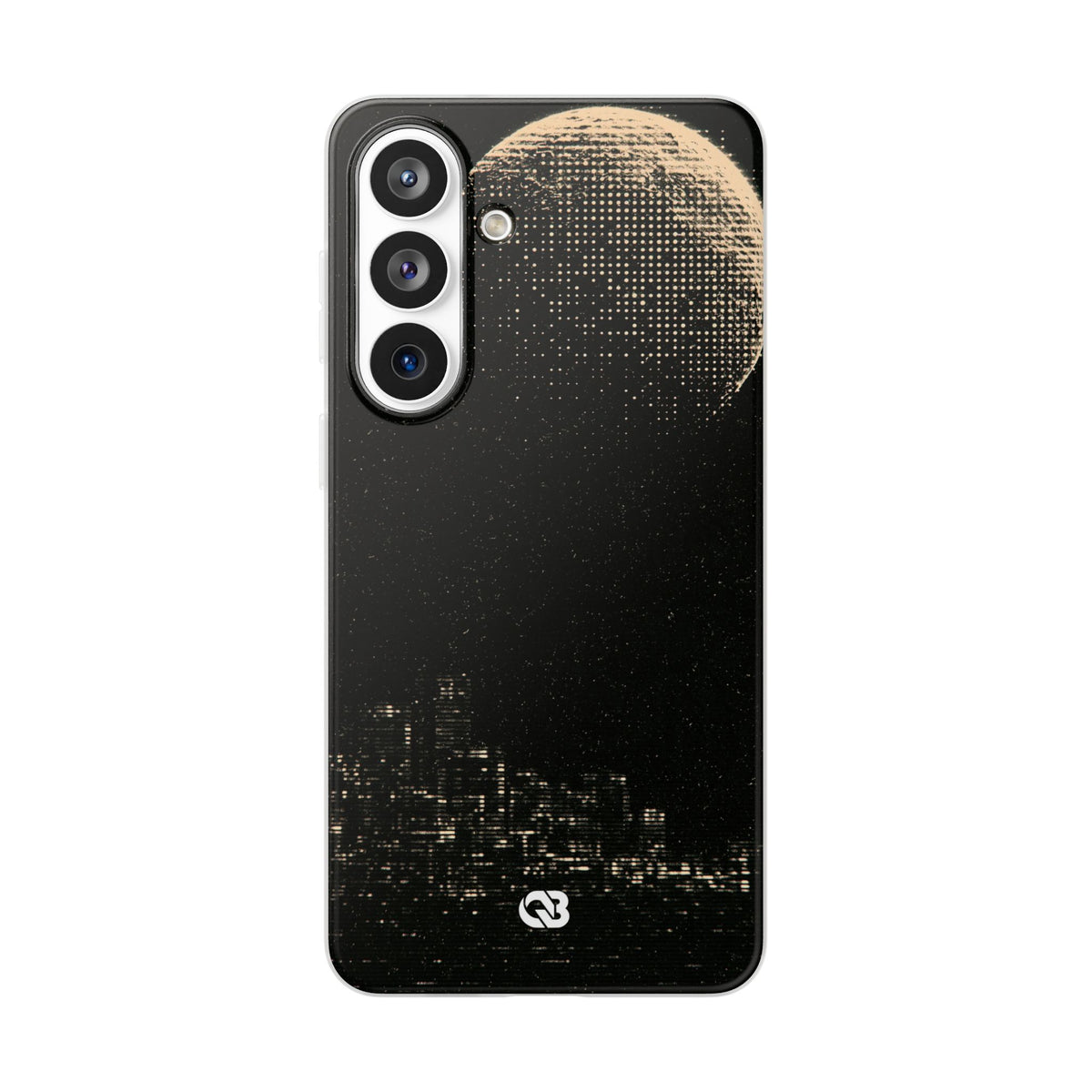 Lunar Metropolis Nocturne · Lite Phone Case for Samsung · Black