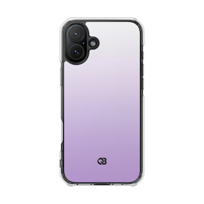 Soft Lilac · Clear Impact Magnetic Phone Case for iPhone · Purple