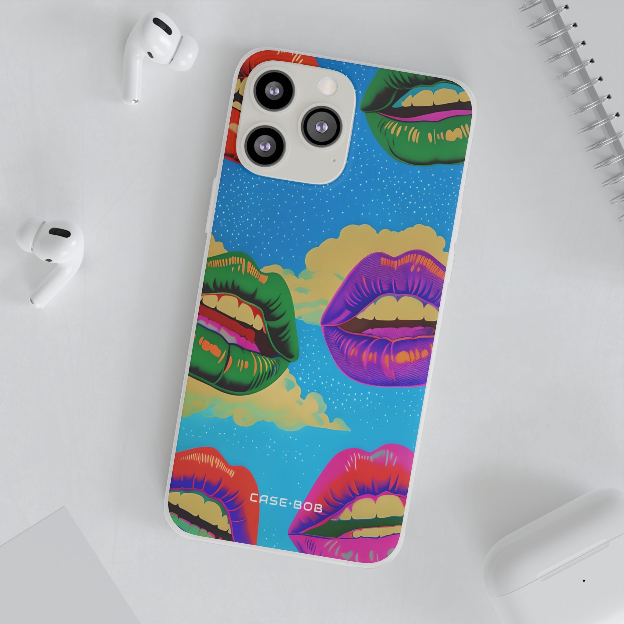Bunte Lipscape iPhone 13 Pro Max - Soft