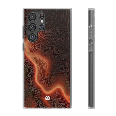 Caldera Ridge · Lite Phone Case for Samsung · Orange