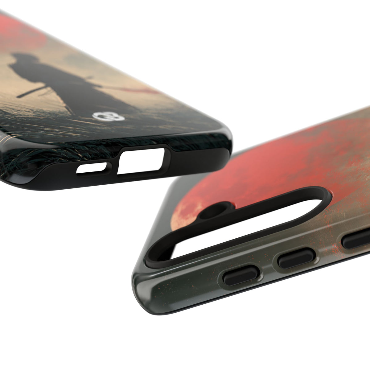 Crimson Moon Ronin · Tough Phone Case for Samsung · Red