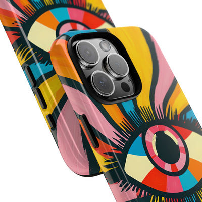 Vivid Gaze Burst · Tough Phone Case for iPhone
