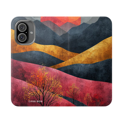 Sunset Hills - iPhone 16 Case - Lompakko