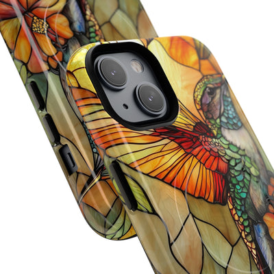 Amber Glass Hummingbird · Tough+ Phone Case for iPhone · Magsafe