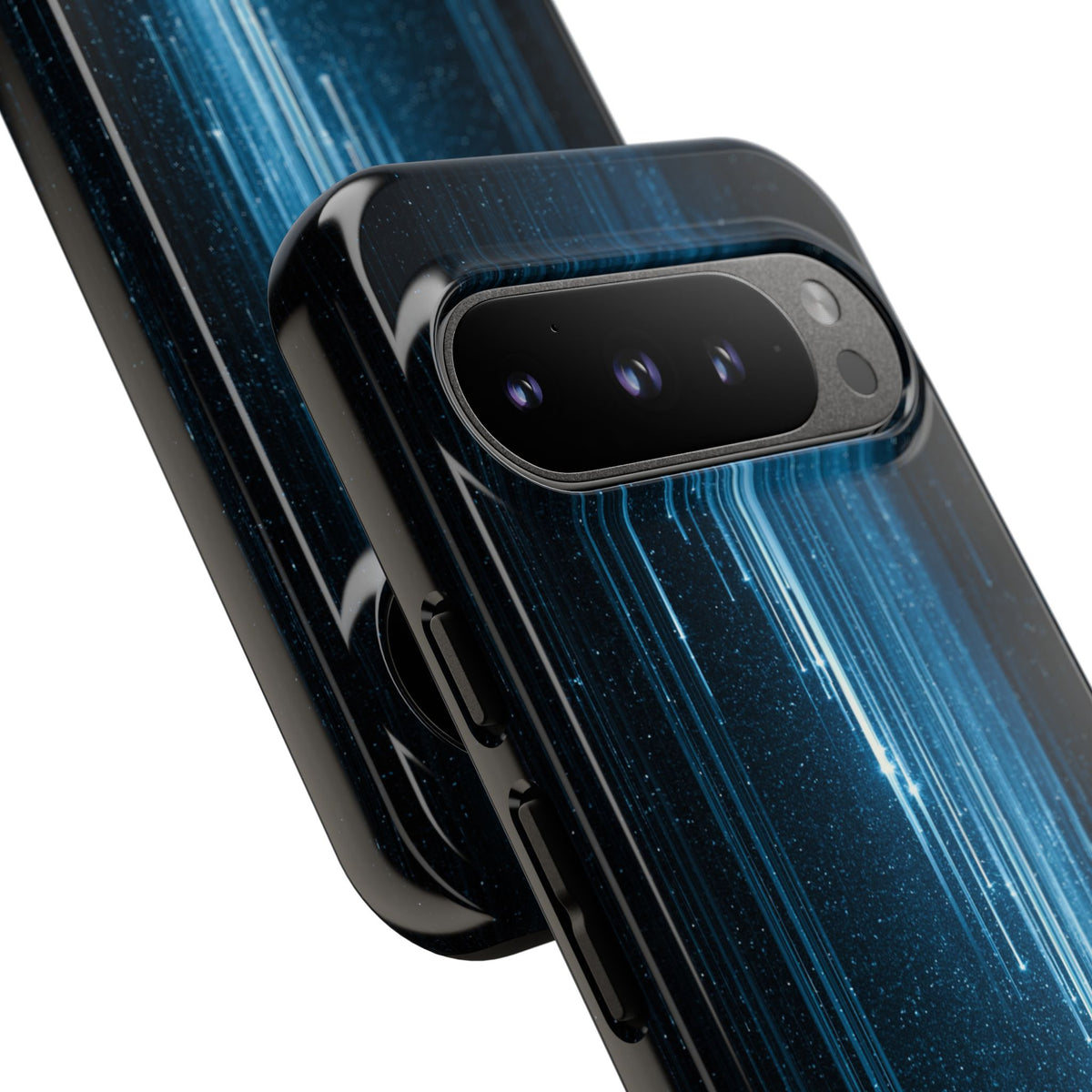 Nocturnal Cascade · Tough Phone Case for Pixel ·  Black