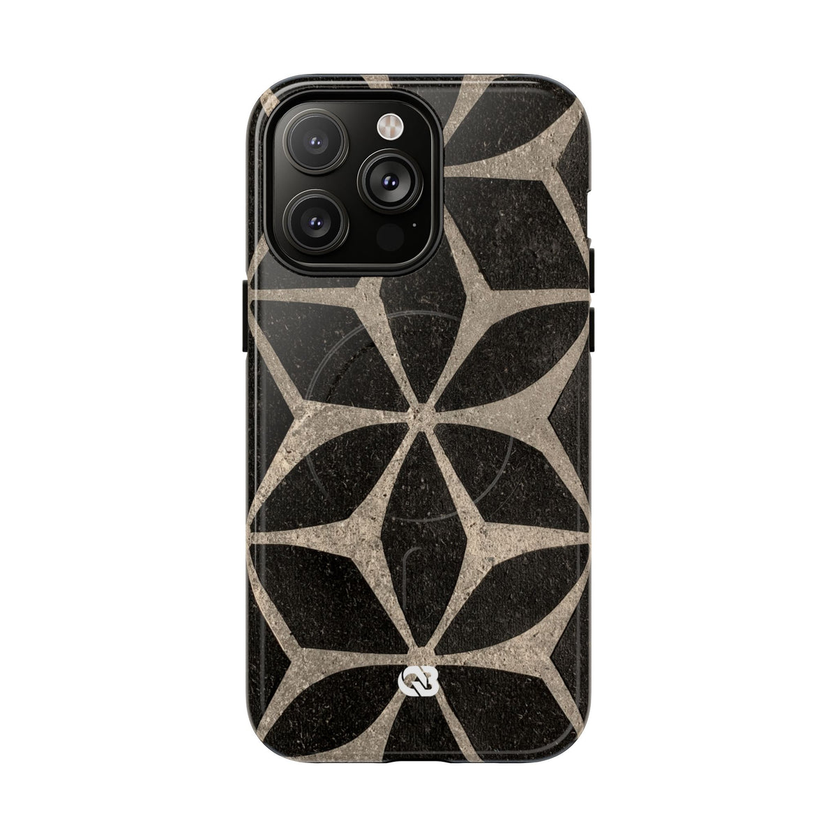 Concrete Mosaic Star · Tough 2.0 Magnetic Phone Case for iPhone · Black