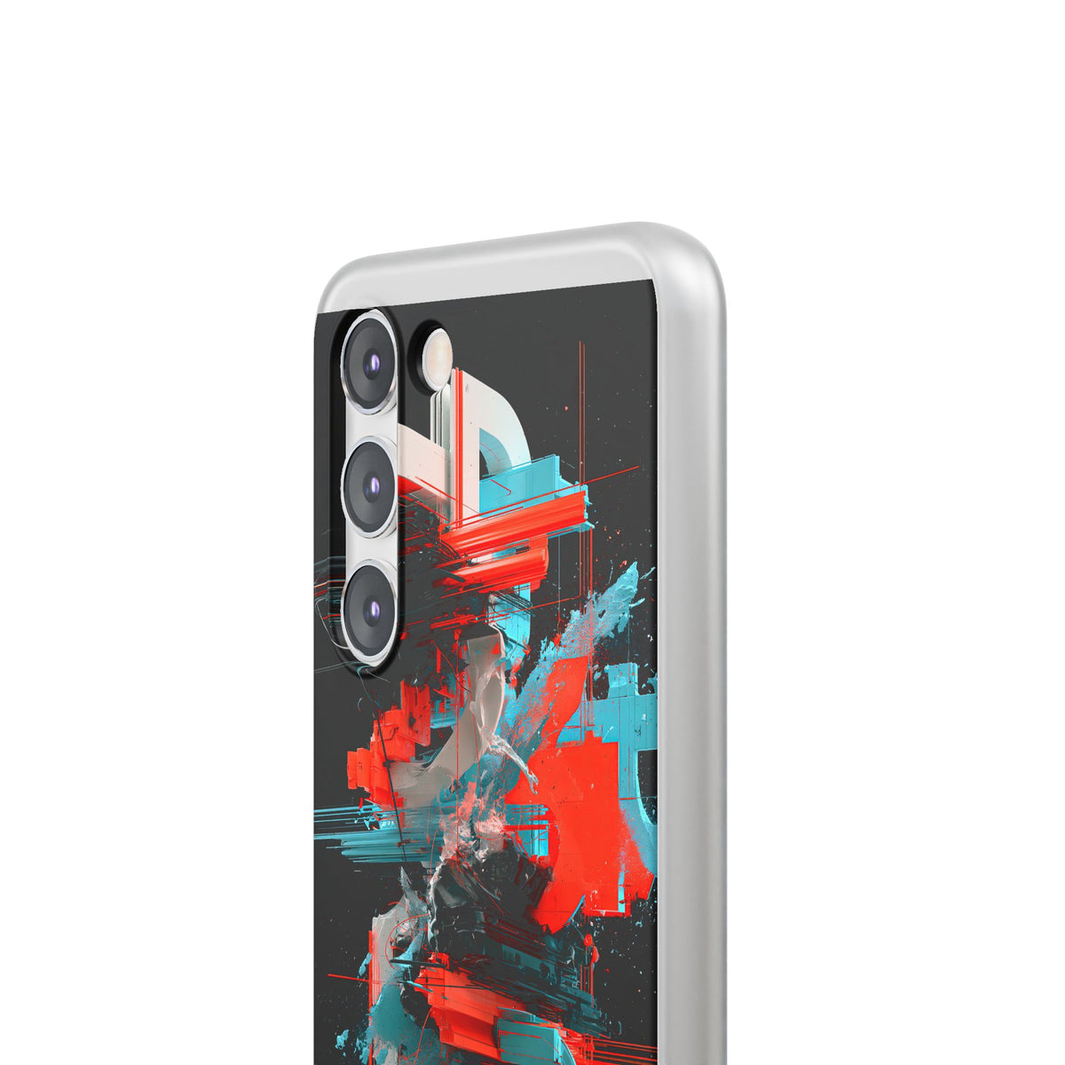 Fragmented Cyber Core · Lite Phone Case for Samsung · Black