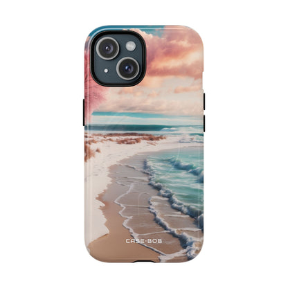Pink Tree Breeze iPhone 15 Case - Tough+