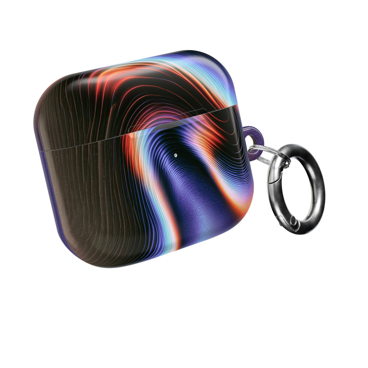 Prismatic Resonance · Hard Case for AirPods & AirPods Pro · Purple