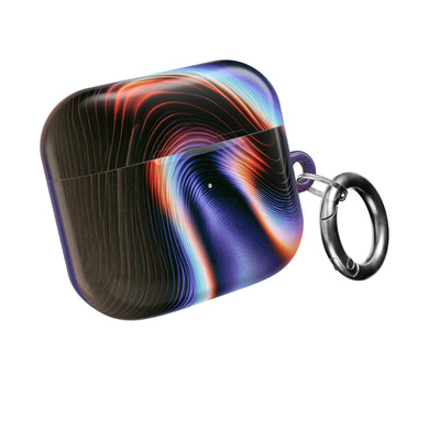 Prismatic Resonance · Hard Case for AirPods & AirPods Pro · Purple