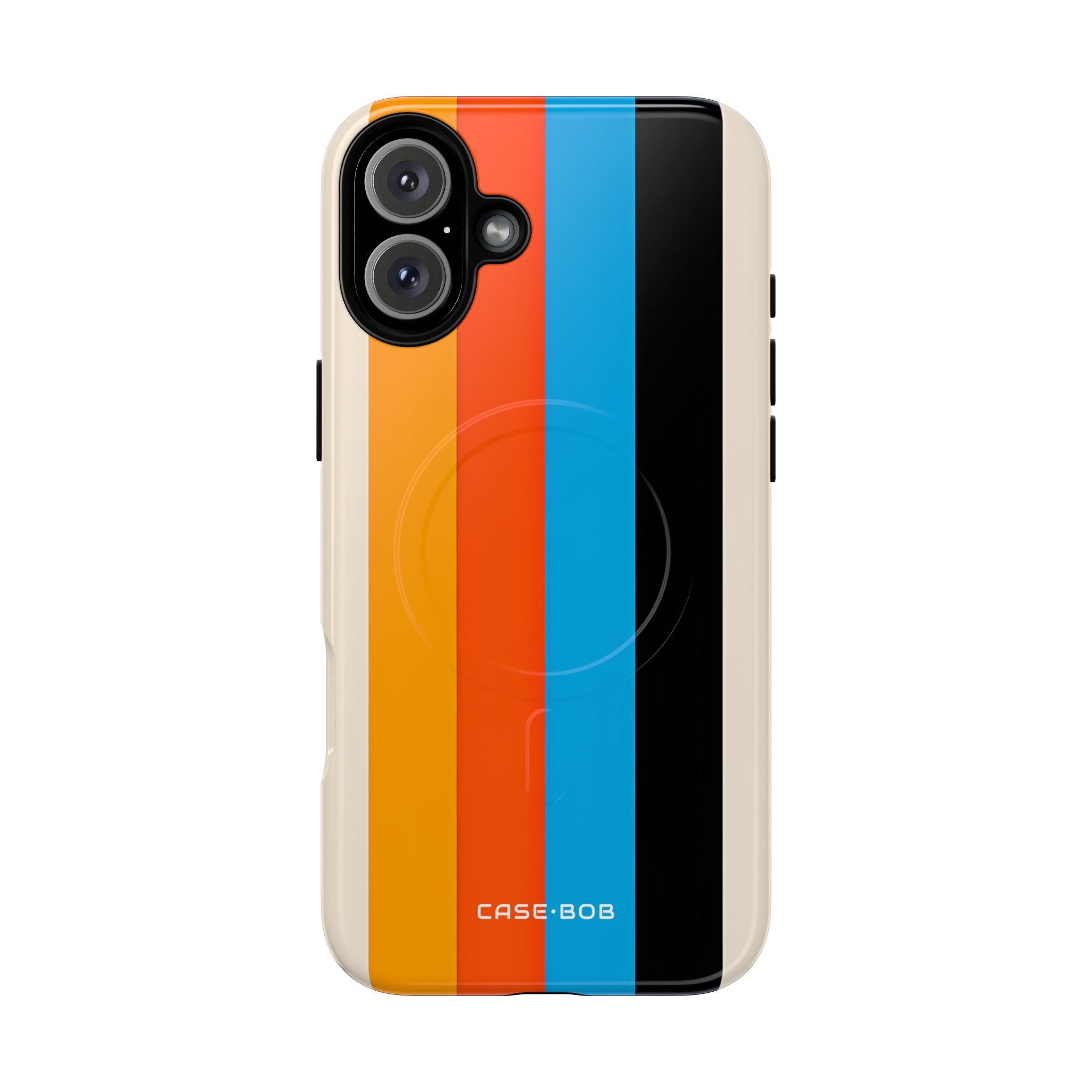 Vivid Stripe Harmony iPhone 16 Plus Cover - Tough+