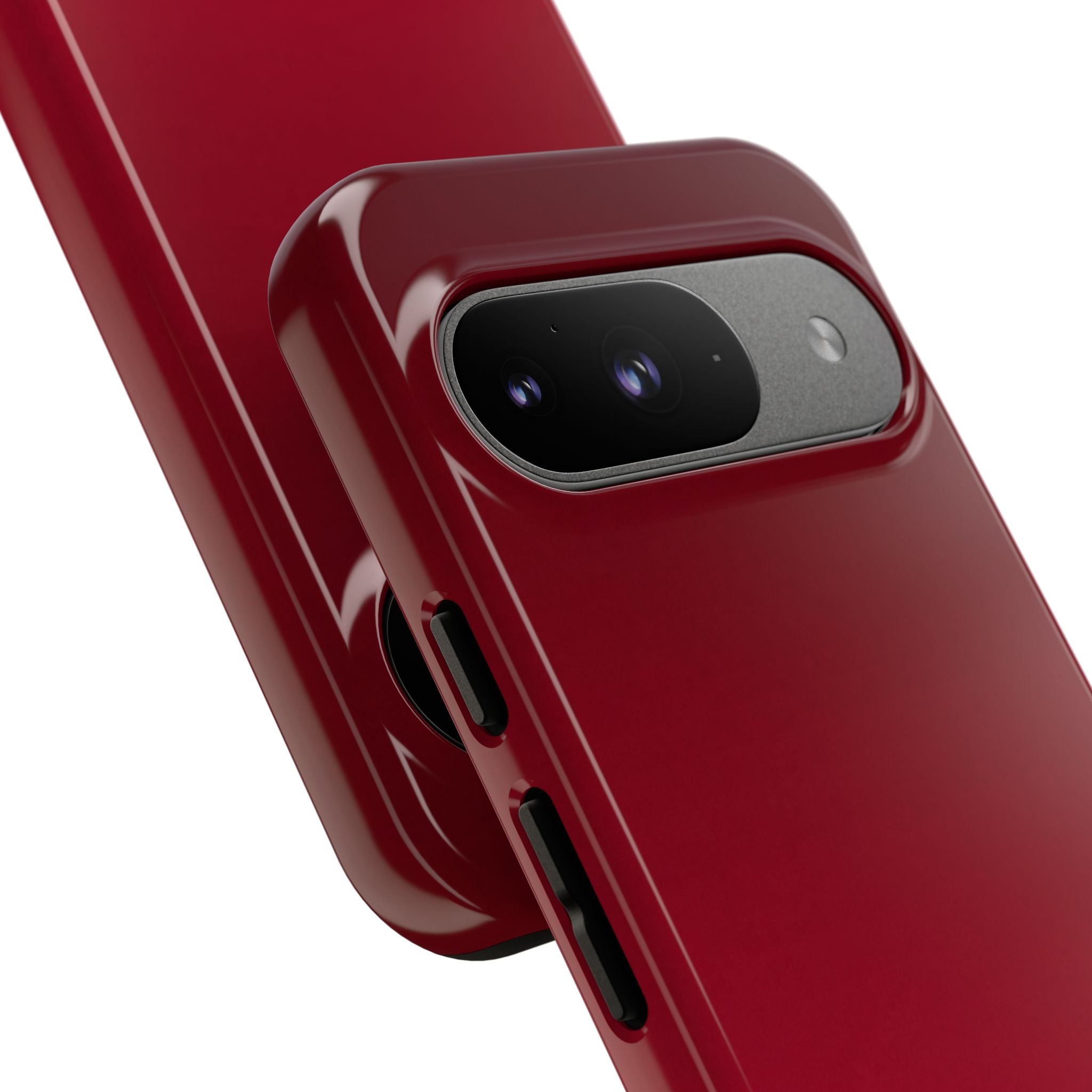 Red Tough Phone Case for Google Pixel - Crimson Velvet Fade