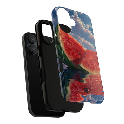Ruby Melon Tide · Tough Phone Case for iPhone
