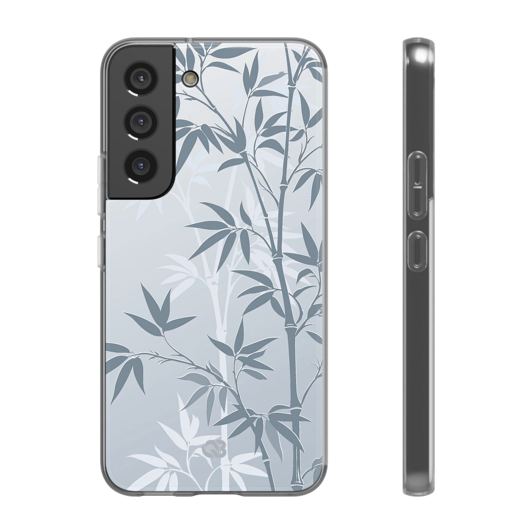 Blue Lite Phone Case for Samsung - Slate Bamboo Shadow