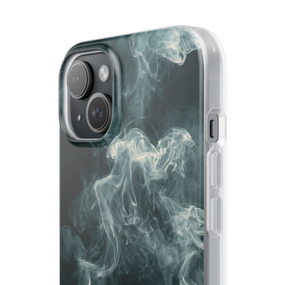 Luminescent Vapor Drift · Lite Phone Case for iPhone ·  Teal
