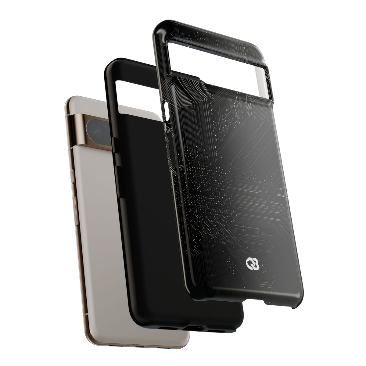 Obsidian Circuitry · Tough Phone Case for Pixel ·  Black