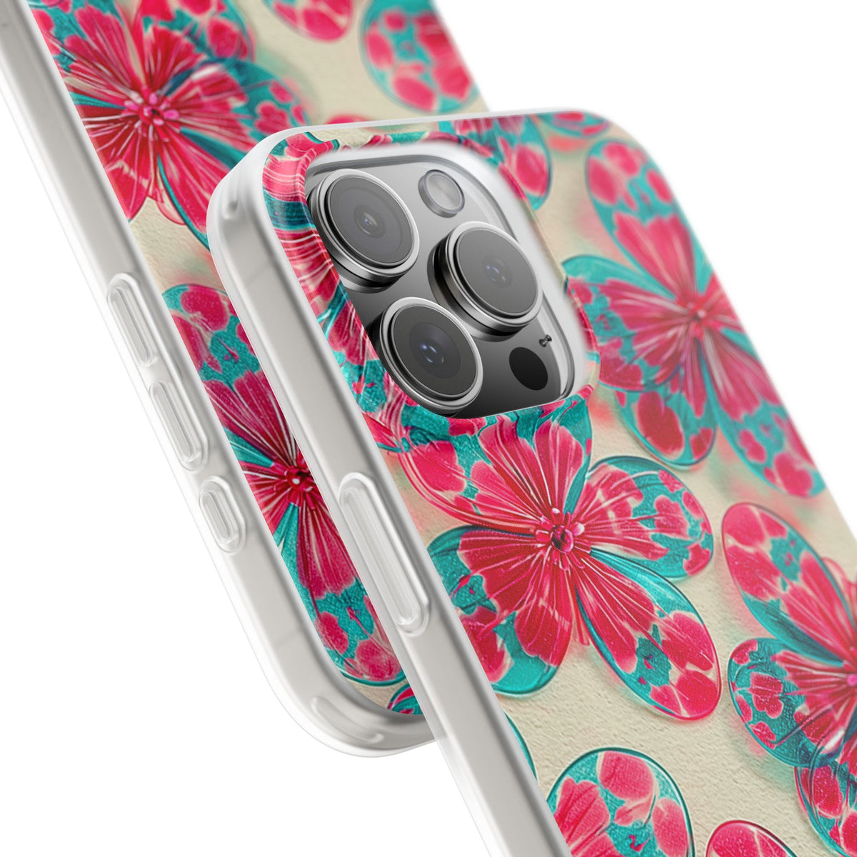Lucite Jelly Bloom · Lite Phone Case for iPhone ·  Pink