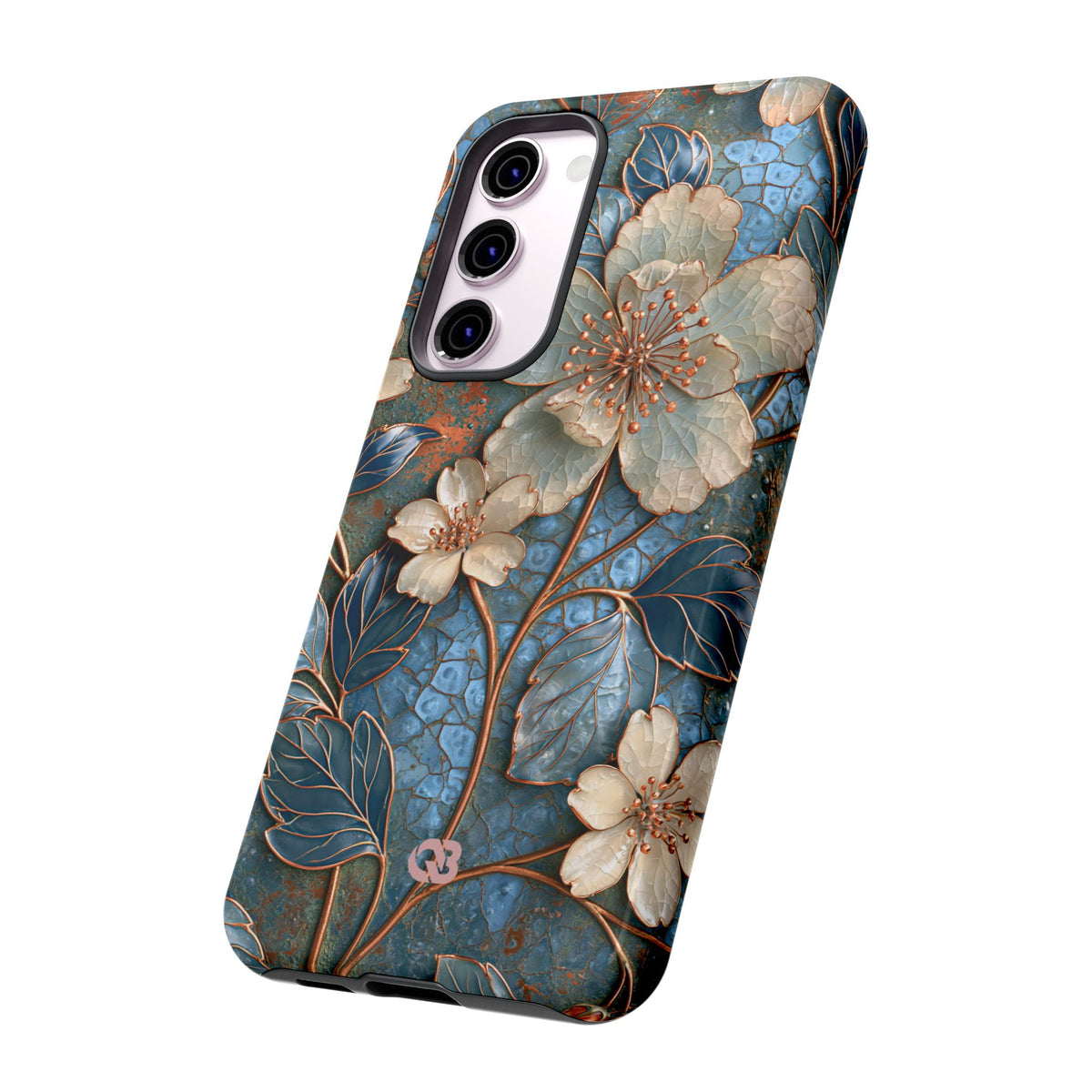 Gilded Blossom Reverie · Tough Phone Case for Samsung · Teal