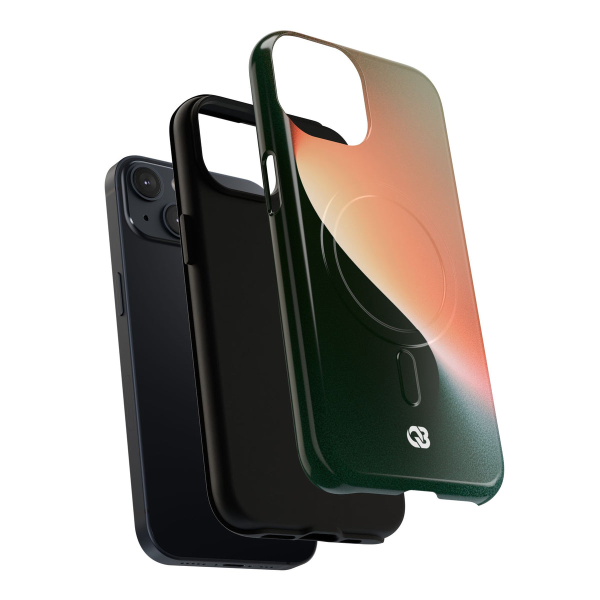 Luminous Arc · Tough 2.0 Magnetic Phone Case for iPhone · Green