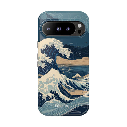 Cresting Blue Wave Google Pixel 9 Pro Case - Tough
