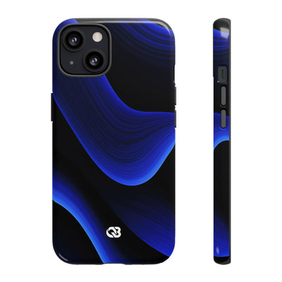 Cobalt Ridge Waves · Tough Phone Case for iPhone · Blue