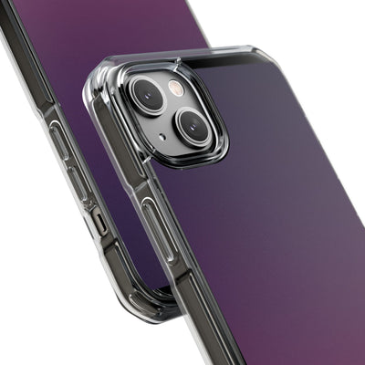 Velvet Dusk · Clear Impact Magnetic Phone Case for iPhone · Purple