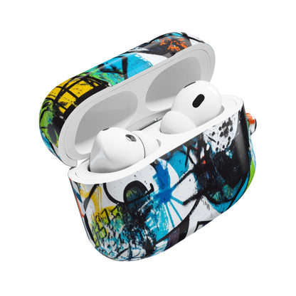 Bold Shapes Blauw - AirPods Case