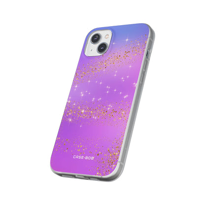 Golden Glide iPhone 14 Plus Case - Soft