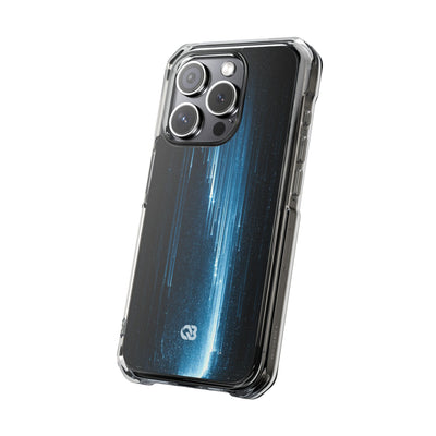 Nocturnal Cascade · Clear Impact Magnetic Phone Case for iPhone ·  Black