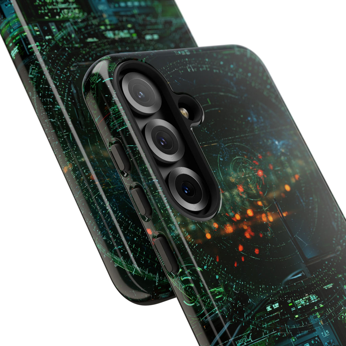 Tactical Avionics HUD · Tough Phone Case for Samsung · Green