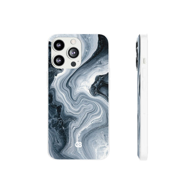 Suminagashi Ink Flow · Lite Phone Case for iPhone ·  Grey