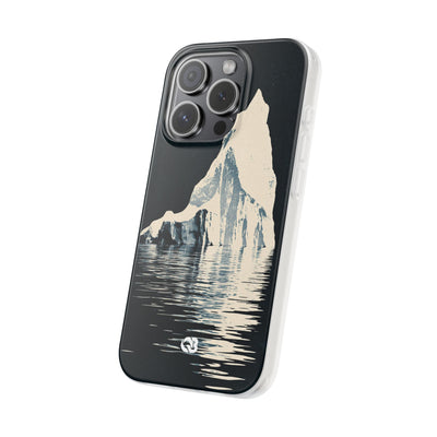 Blue Lite Phone Case for iPhone - Frozen Navy Monolith