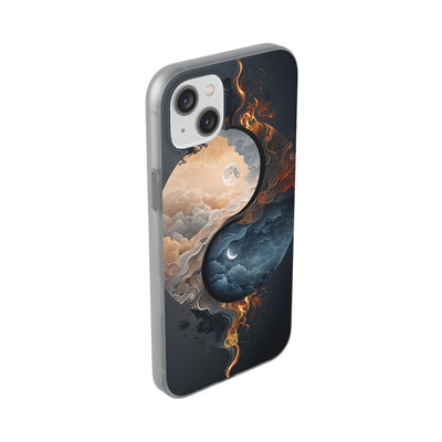 Lunar Fire Balance · Soft Capa para iPhone