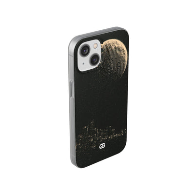 Lunar Metropolis Nocturne · Lite Phone Case for iPhone ·  Black
