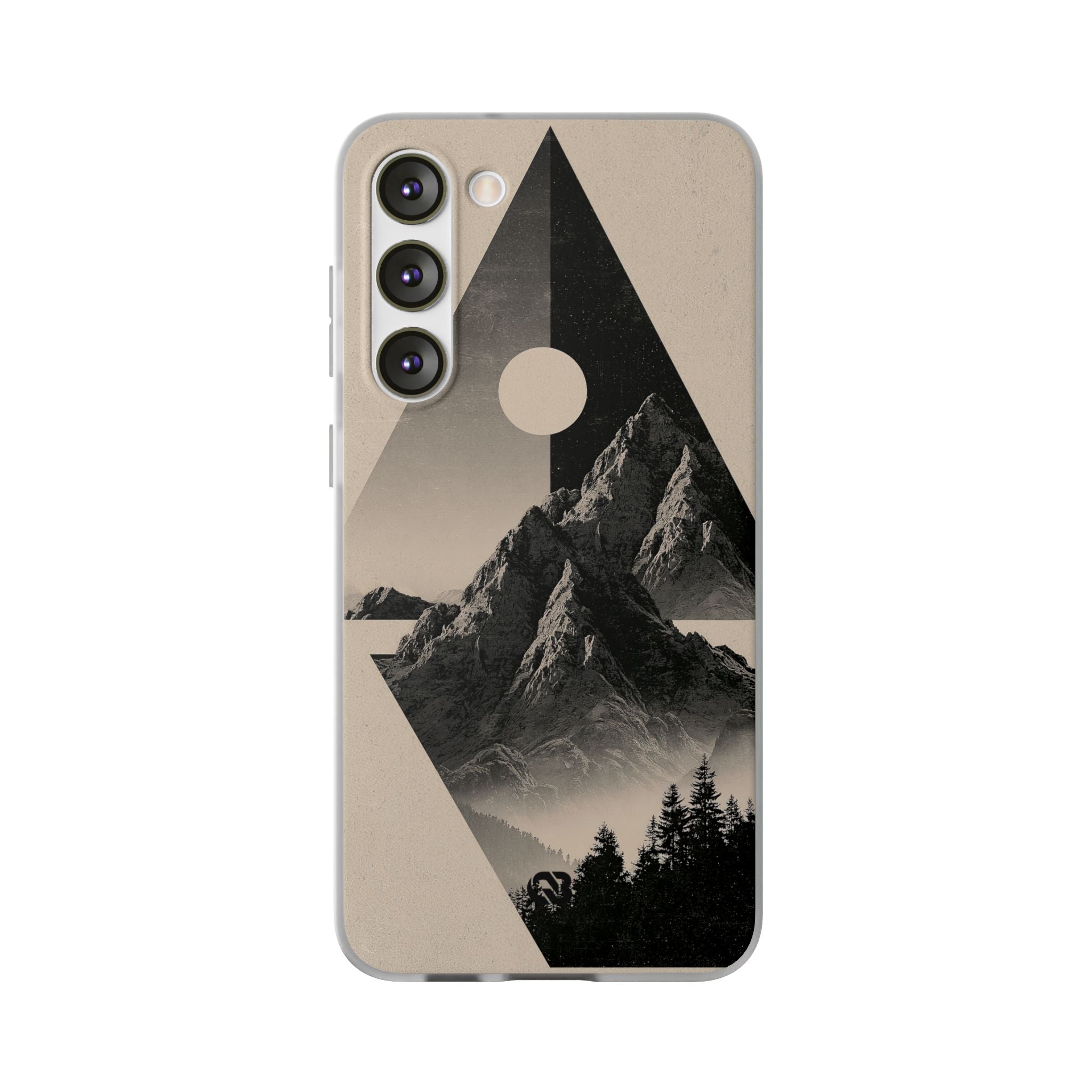 Beige Lite Phone Case for Samsung - Obsidian Summit Parchment