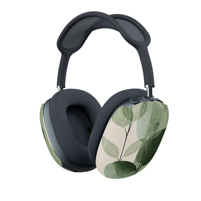 Layered Eucalyptus Study · Hard Case for AirPods Max · Green