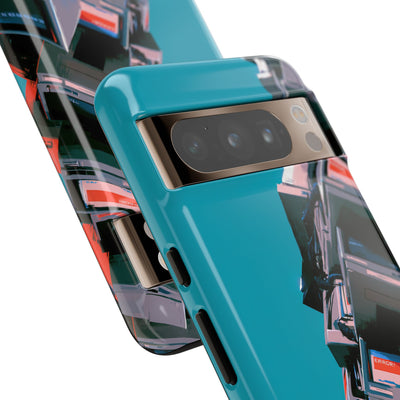 System Error Spire · Tough Phone Case for Pixel ·  Teal