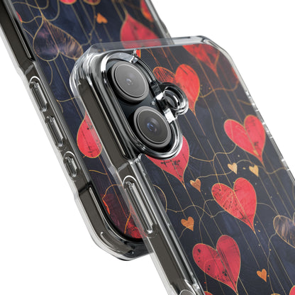 Golden Hearts Network iPhone 16 Case - Impact