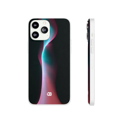 Neon Pixel Flow · Lite Phone Case for iPhone ·  Black