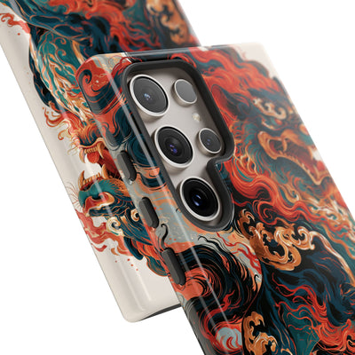 Imperial Shishi · Tough Phone Case for Samsung · Teal